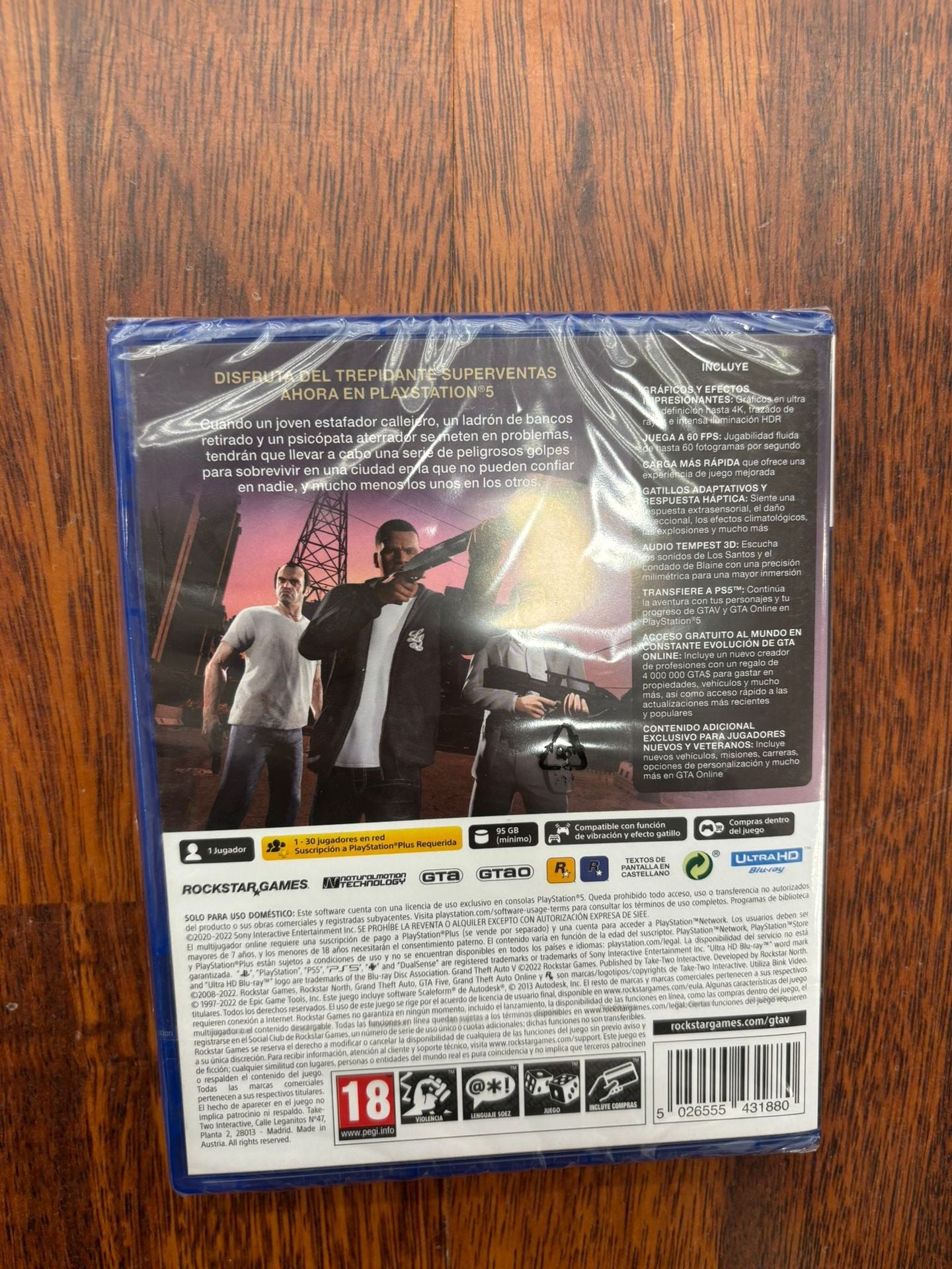 Grand Theft Auto V PS5 (Gta V) ES Grand Theft Auto V PS5 (Gta V) ES